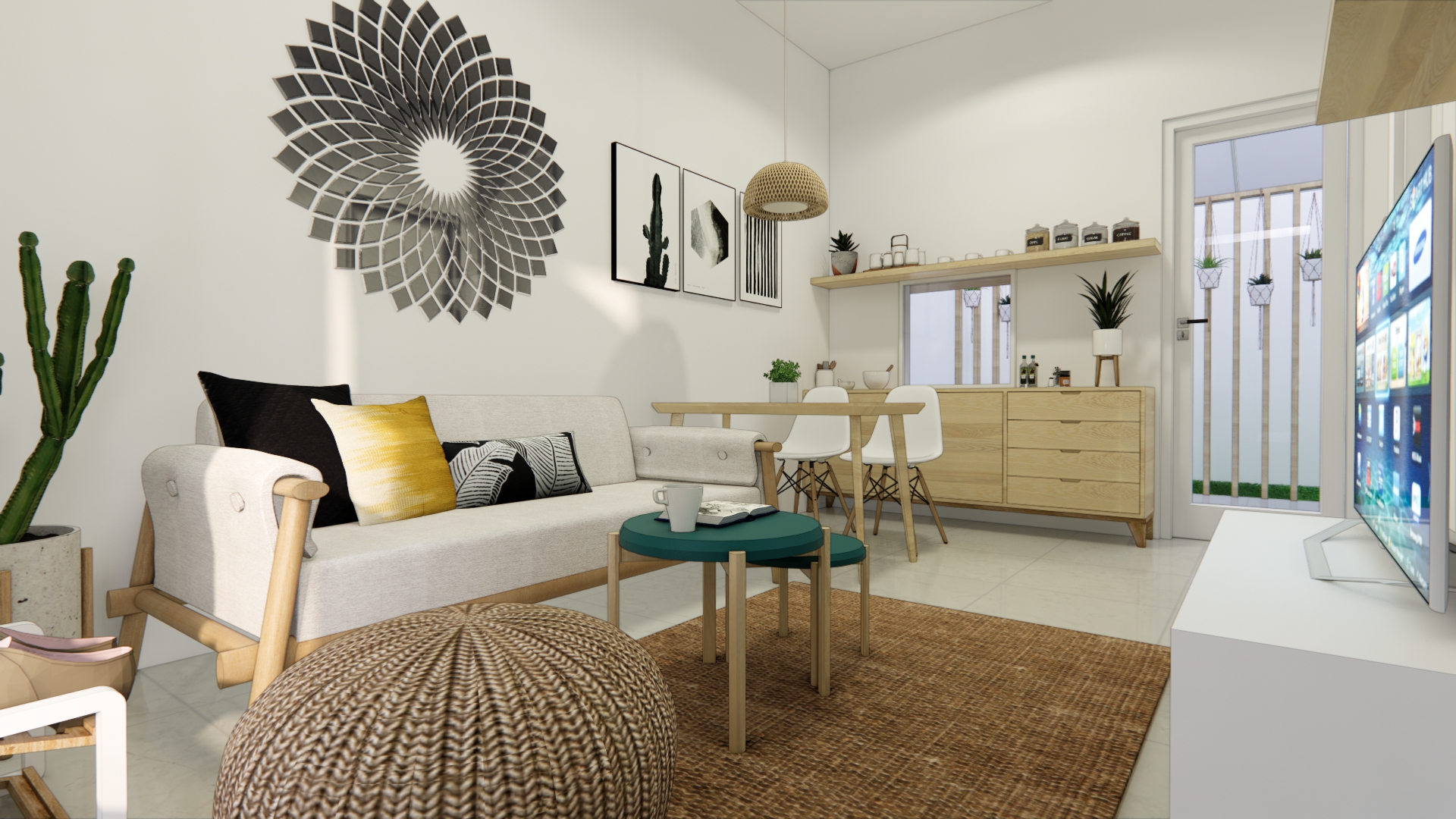 Scandinavian Style House - Grandia Asri